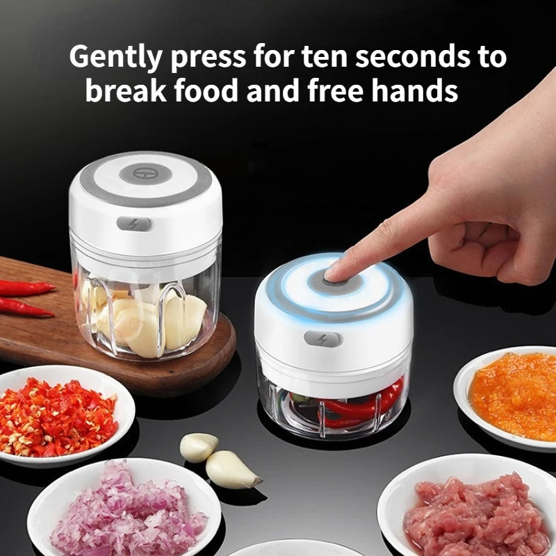 USB Electric Mini Garlic Grinder