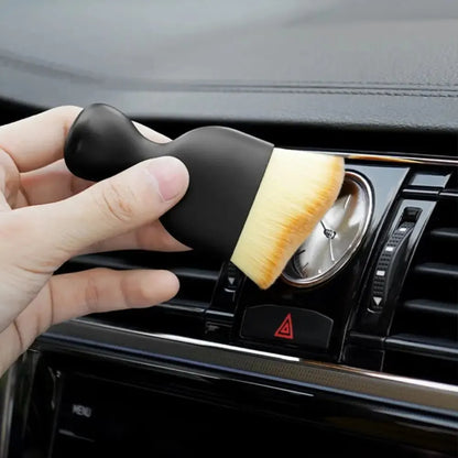 2 Pcs Car Interior Dust Sweeping Soft Brush