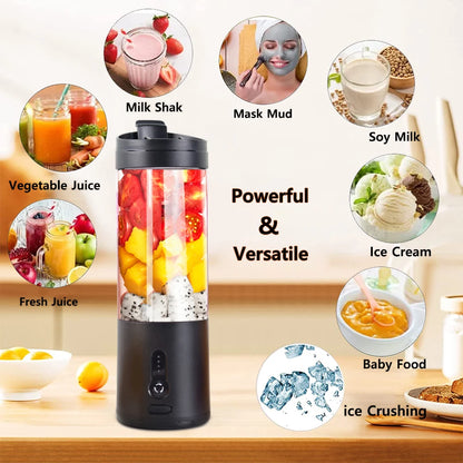 Portable Rechargeable Electric Fruit Juicer