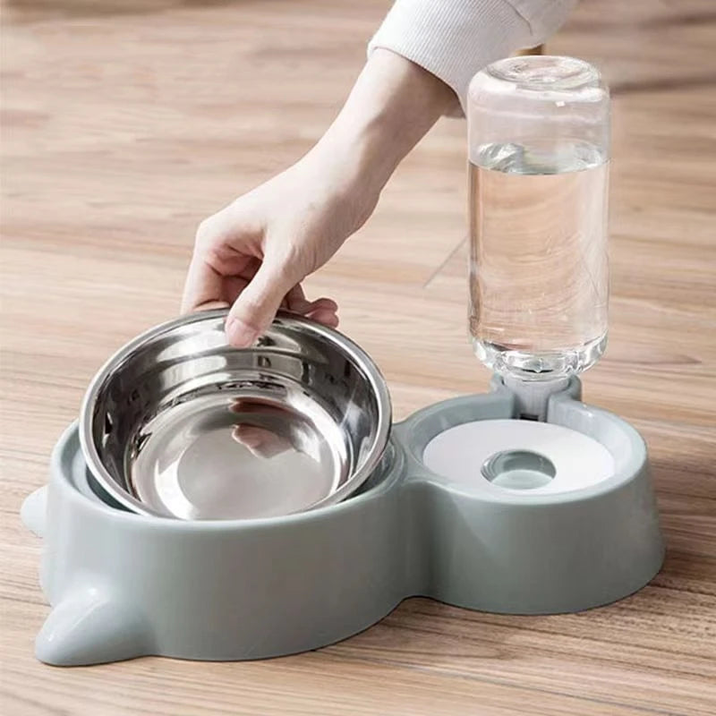 Dog Bowl with Water Dispenser