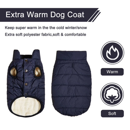 Winter Warm Dog Clothes