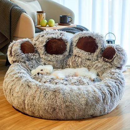 Dog Soft Paw Shape Bed