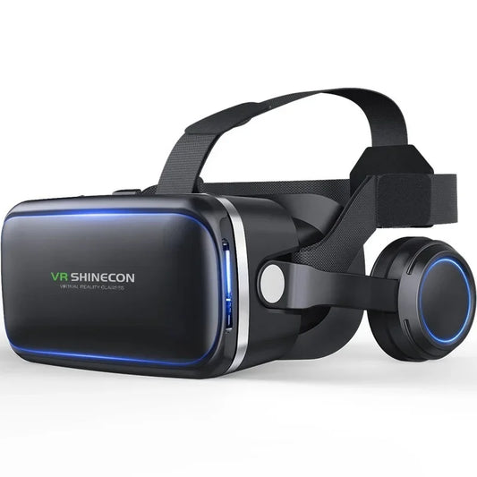 3D VR Glasses Virtual Reality Headset with Earphones