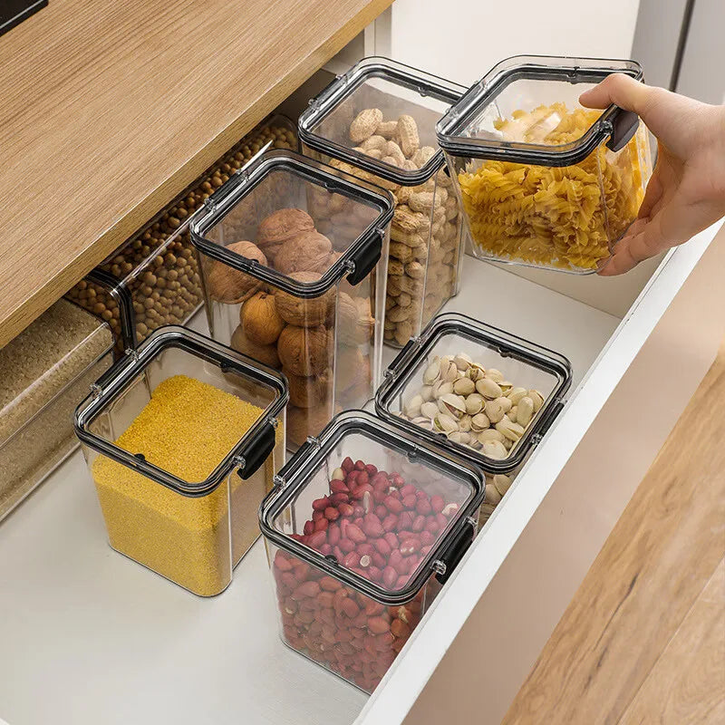 Plastic Kitchen Food Storage Boxes