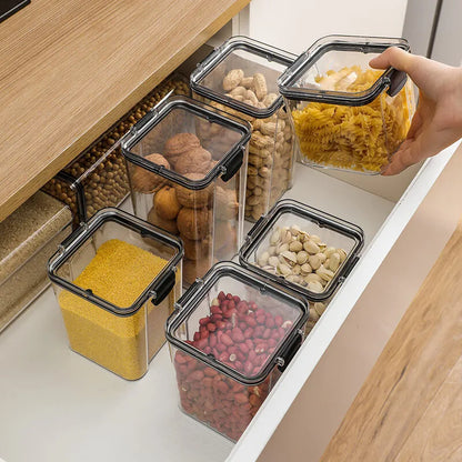 Plastic Kitchen Food Storage Boxes