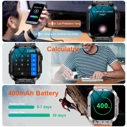 1.96-Inch Bluetooth Call Smart Watch