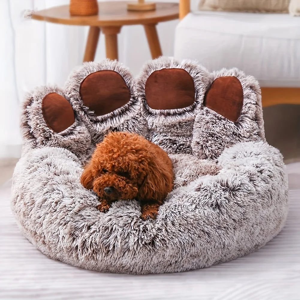 Dog Soft Paw Shape Bed