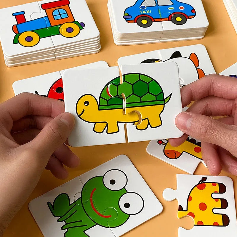 Educational Cards Puzzles for Toddler