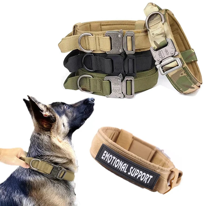 Tactical Duarable Military Dog Collar