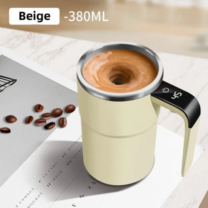 380ML USB Rechargeable Mini Electric Coffee Self Mixing Mug