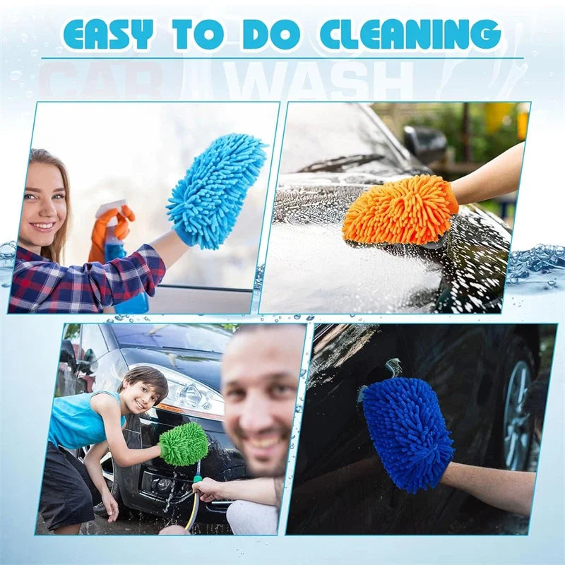 Microfiber Ultra Absorbent Car Wash Gloves