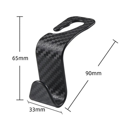 Carbon Fibre Car Seat Hooks