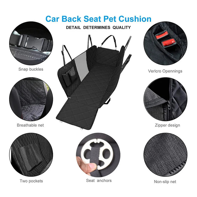 Waterproof Double Zipper Car Seat Cover