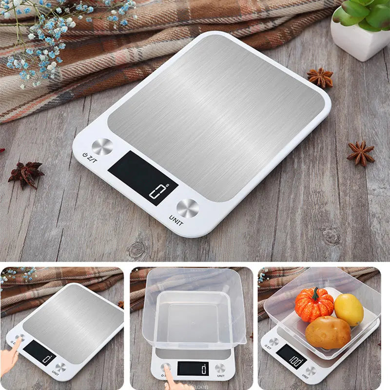 Kitchen Stainless Steel Digital Scales