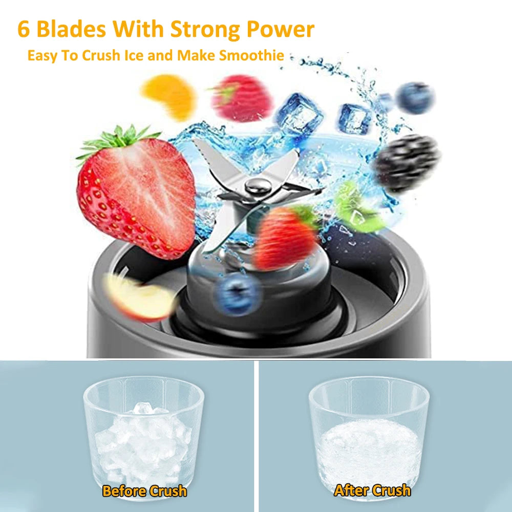 Portable Rechargeable Electric Fruit Juicer