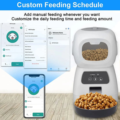 3.5L Automatic Smart Food Feeder