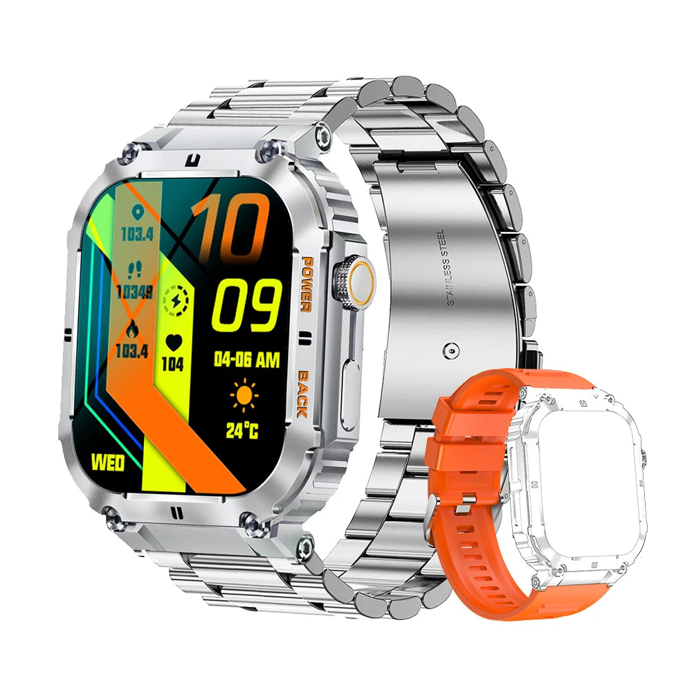 1.96-Inch Bluetooth Call Smart Watch
