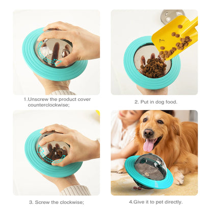 Interactive Slow Feeder Dog Treat Toy