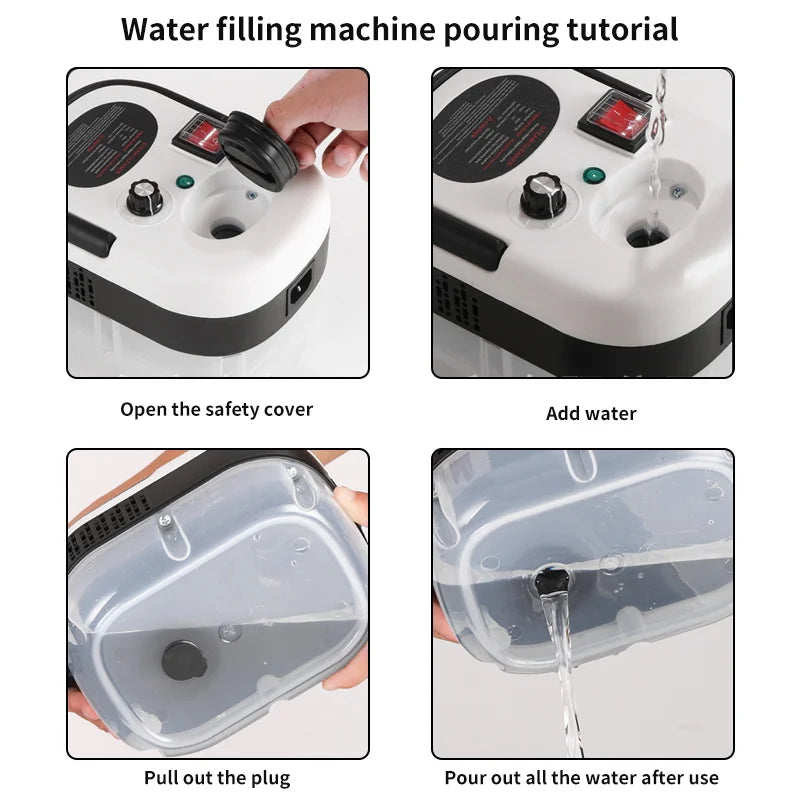 2500W High Temperature Handheld Steam Cleaner