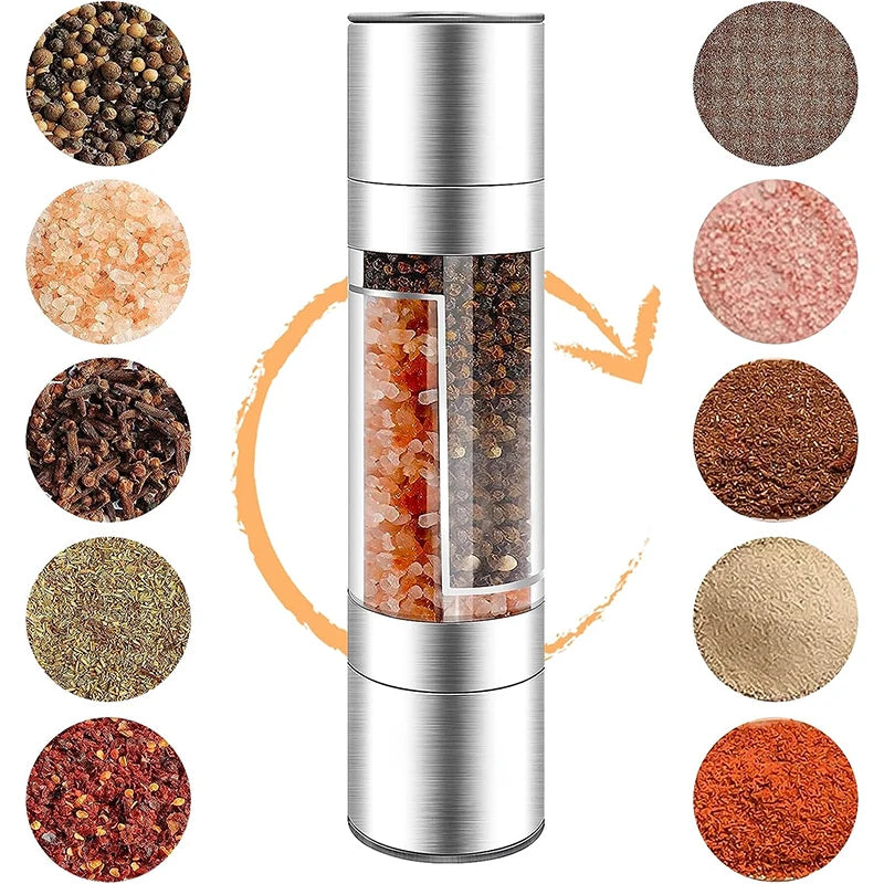 Stainless Steel Salt and Pepper Grinder