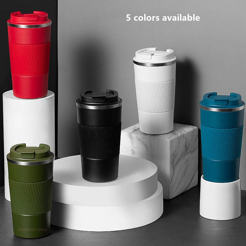 380ml/510ml Double Stainless Steel Coffee Thermos Mug