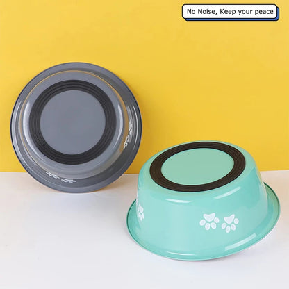 Stainless Steel Non-slip Dog Bowls