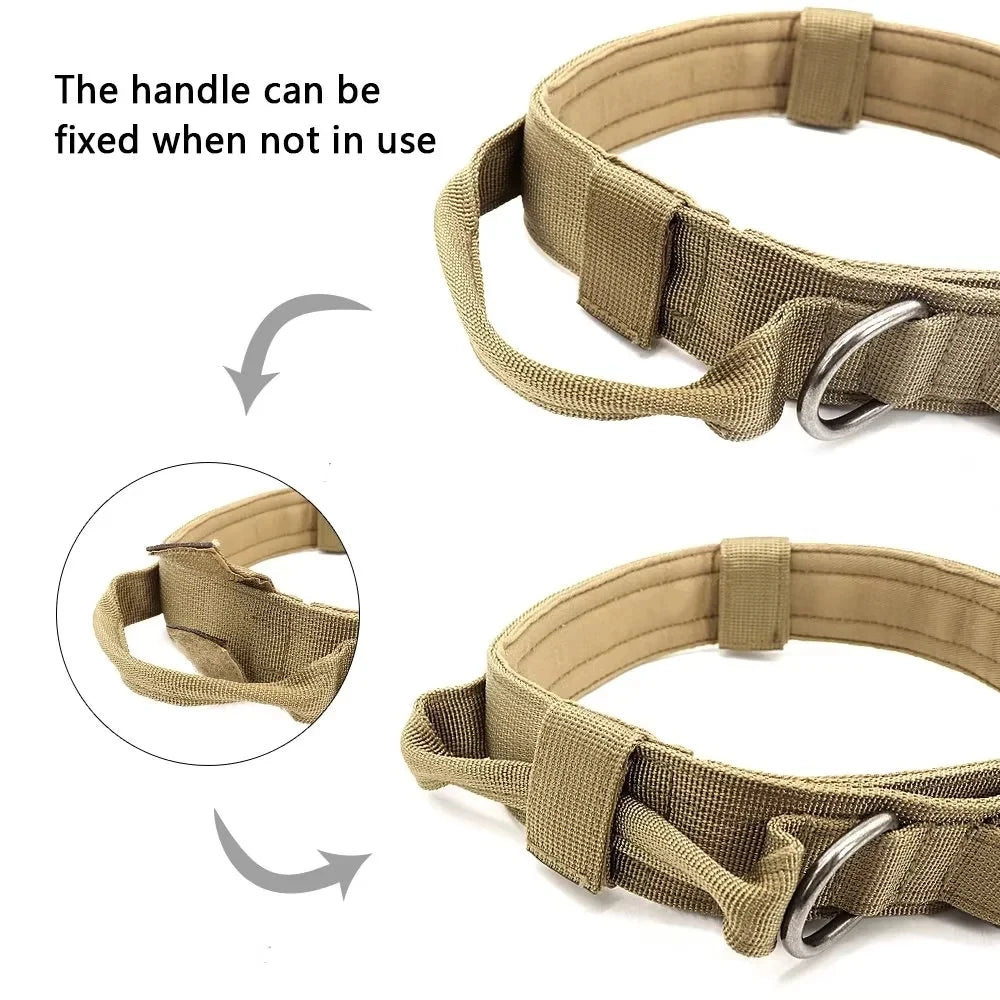 Tactical Duarable Military Dog Collar