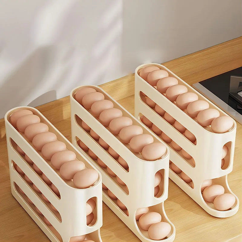 4 Layers Automatic Rolling Eggs Holder