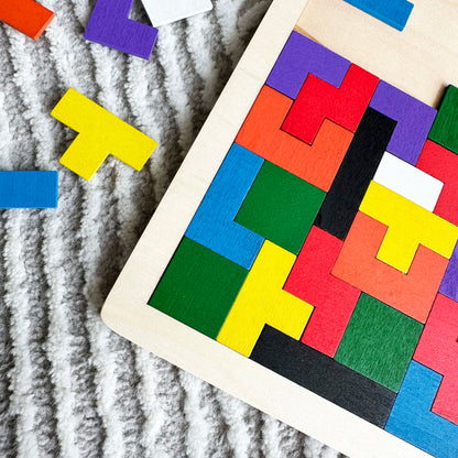 Wooden Puzzle Baby Early Education Game