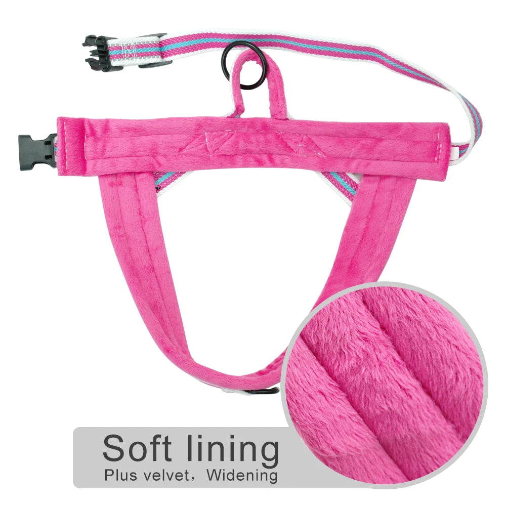 Soft Padded Warm Dog Harness