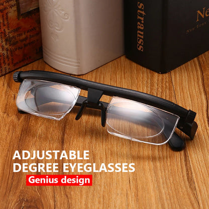 Double Vision Adjustable Degree Reading Glasses