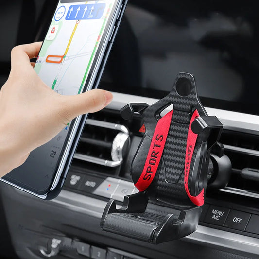 Racing Car Seat Phone Holder