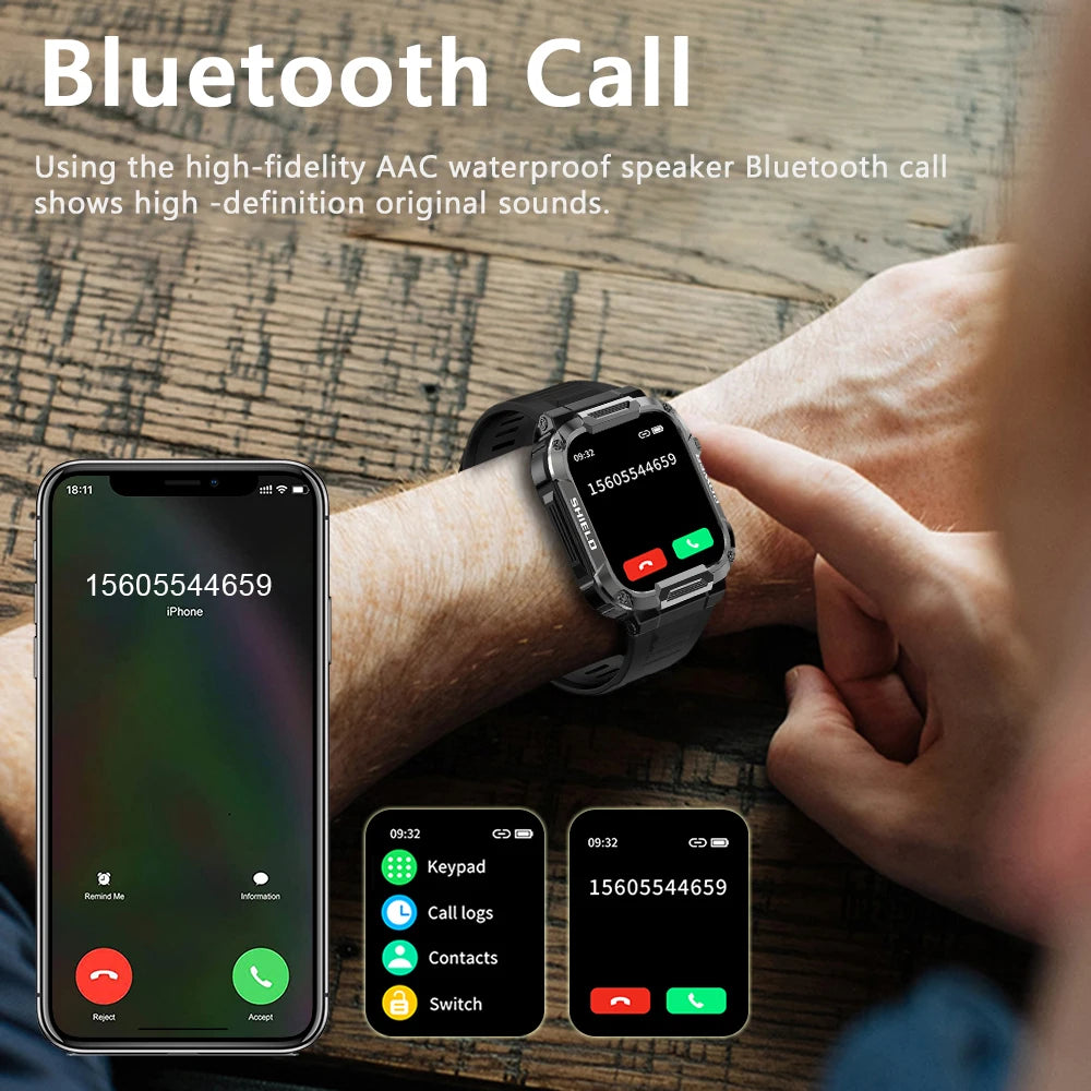 Bluetooth Call Smart Watch