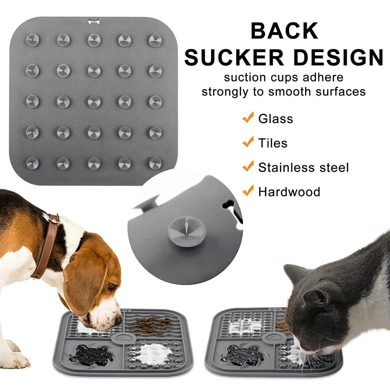 Non-Slip Dog Silicone Mat