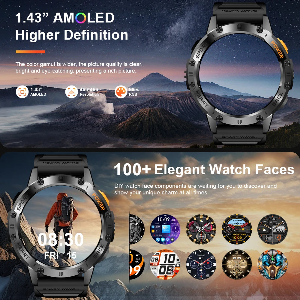 1.43" AMOLED Smart Watch