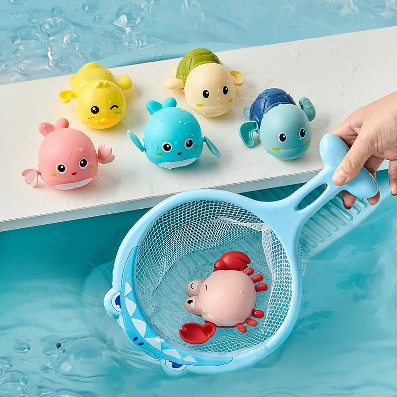 Baby Bath  Swimming Clockwork Toys for Kids