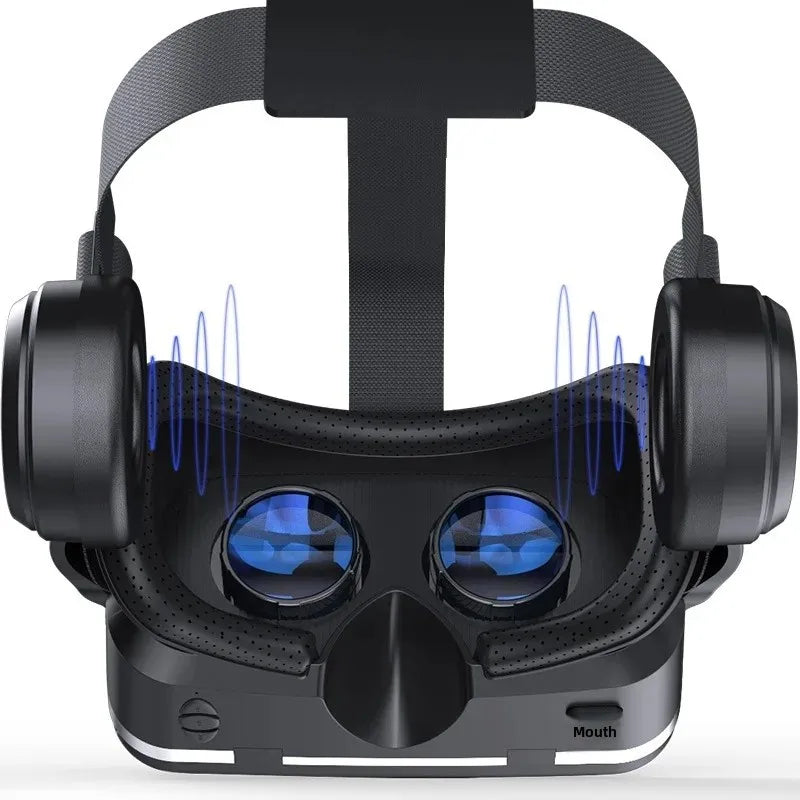 3D VR Glasses Virtual Reality Headset with Earphones