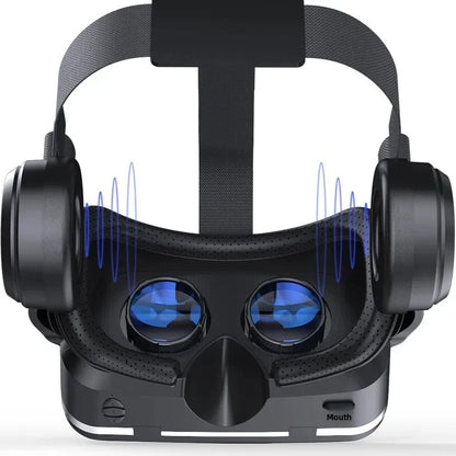 3D VR Glasses Virtual Reality Headset with Earphones