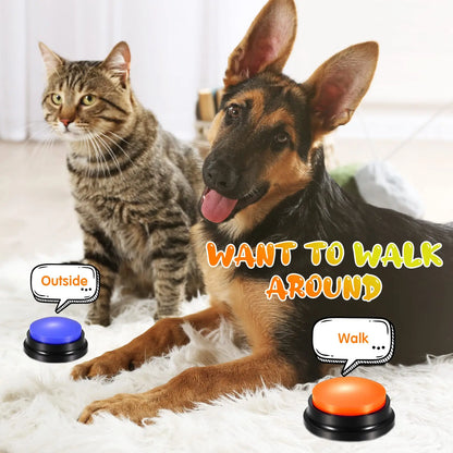 Voice Recording Button Pet Toy