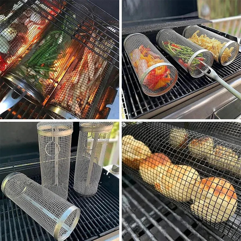 Stainless Steel Wire BBQ Basket