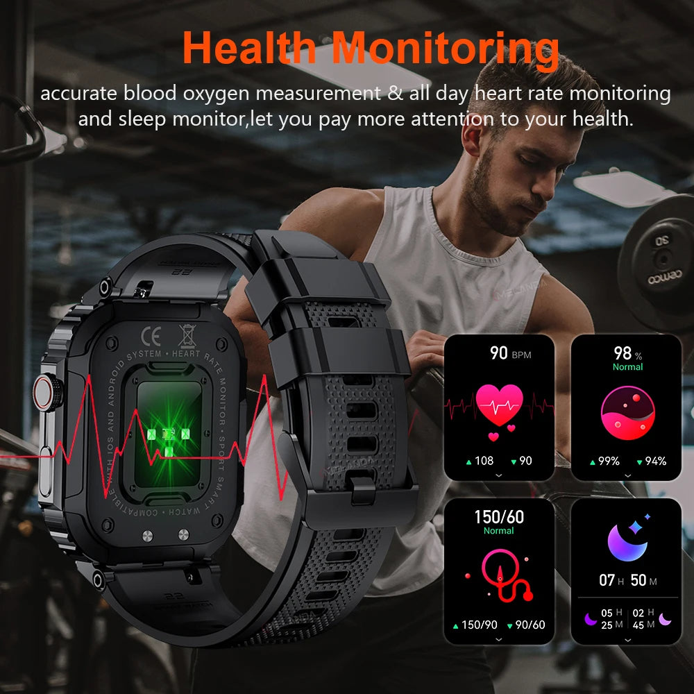 1.96-Inch Bluetooth Call Smart Watch