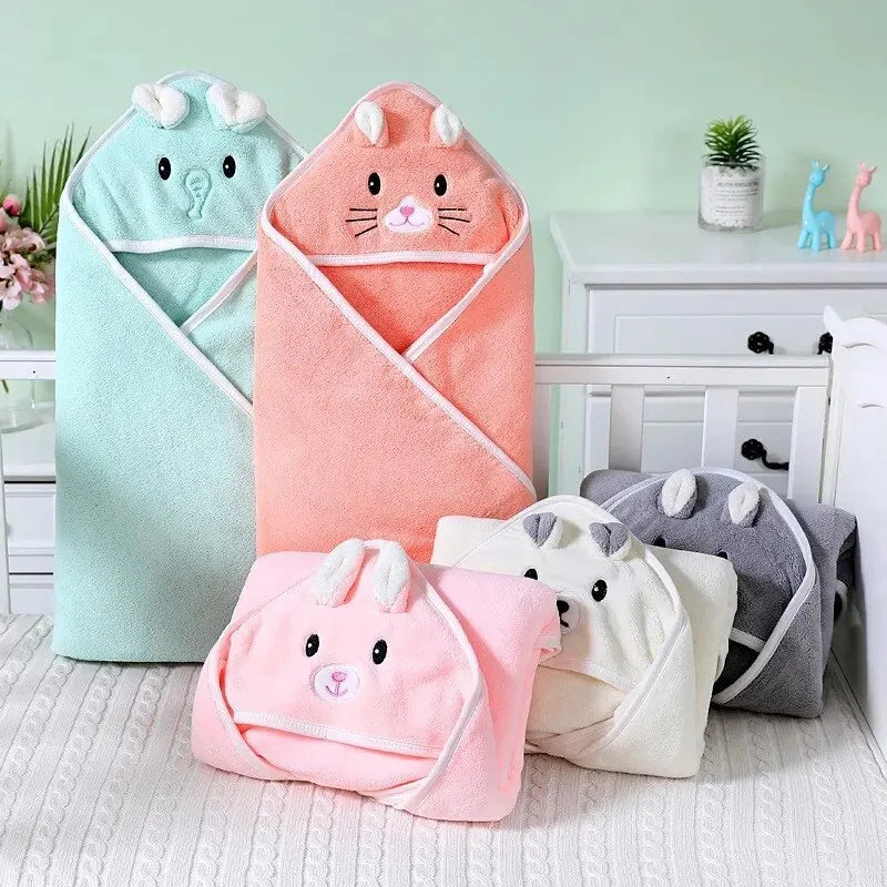 Soft Fleece Baby Bath Towel