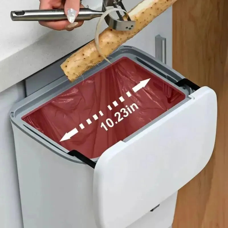 7/9L Wall Hanging Garbage Bin
