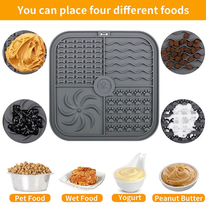 Non-Slip Dog Silicone Mat