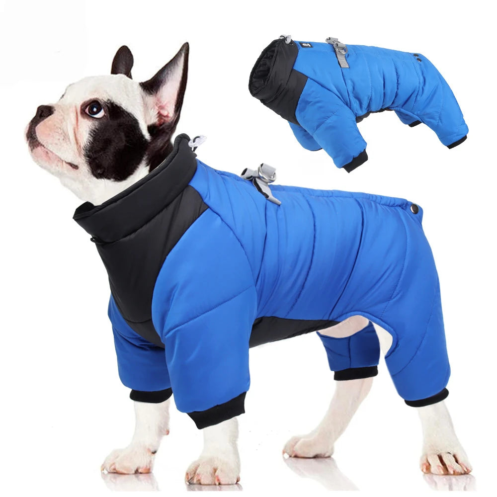 Waterproof Winter Cotton Dog Clothes