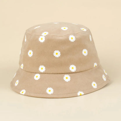 Summer Cute Flower Bucket Hat for Kids