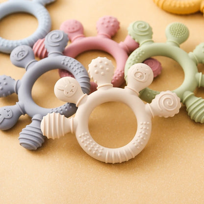 1pc Silicone Teether for Toddlers