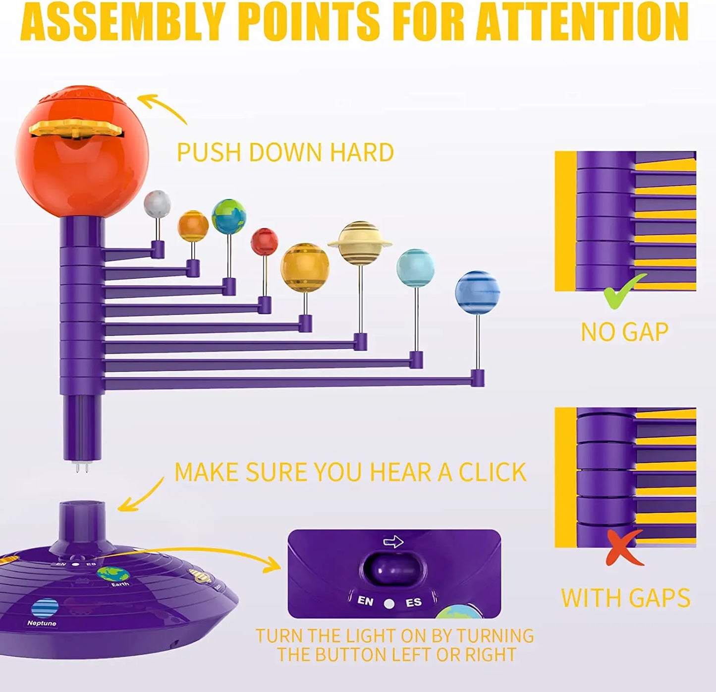 Educational  Planetary Model Projector for Kids