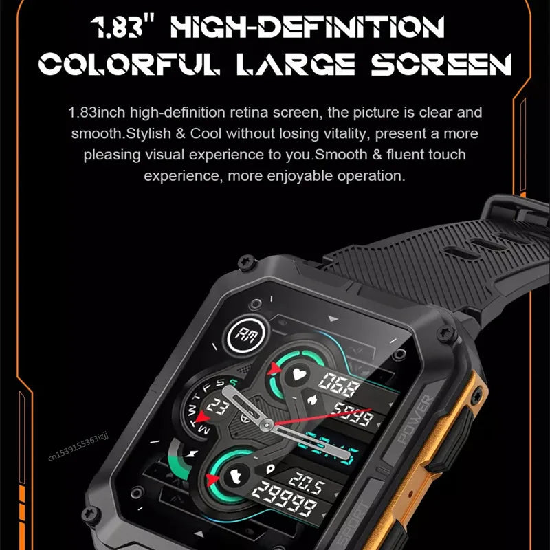 C20 PRO 1.83 Inch Fitness Smart Watch
