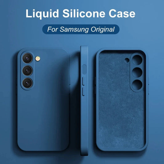 Liquid Silicone Phone Case For Samsung